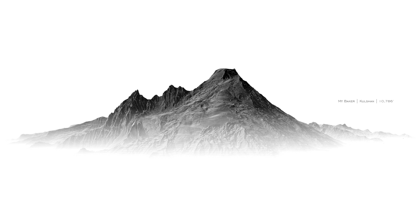 Mt Baker | Profile Map