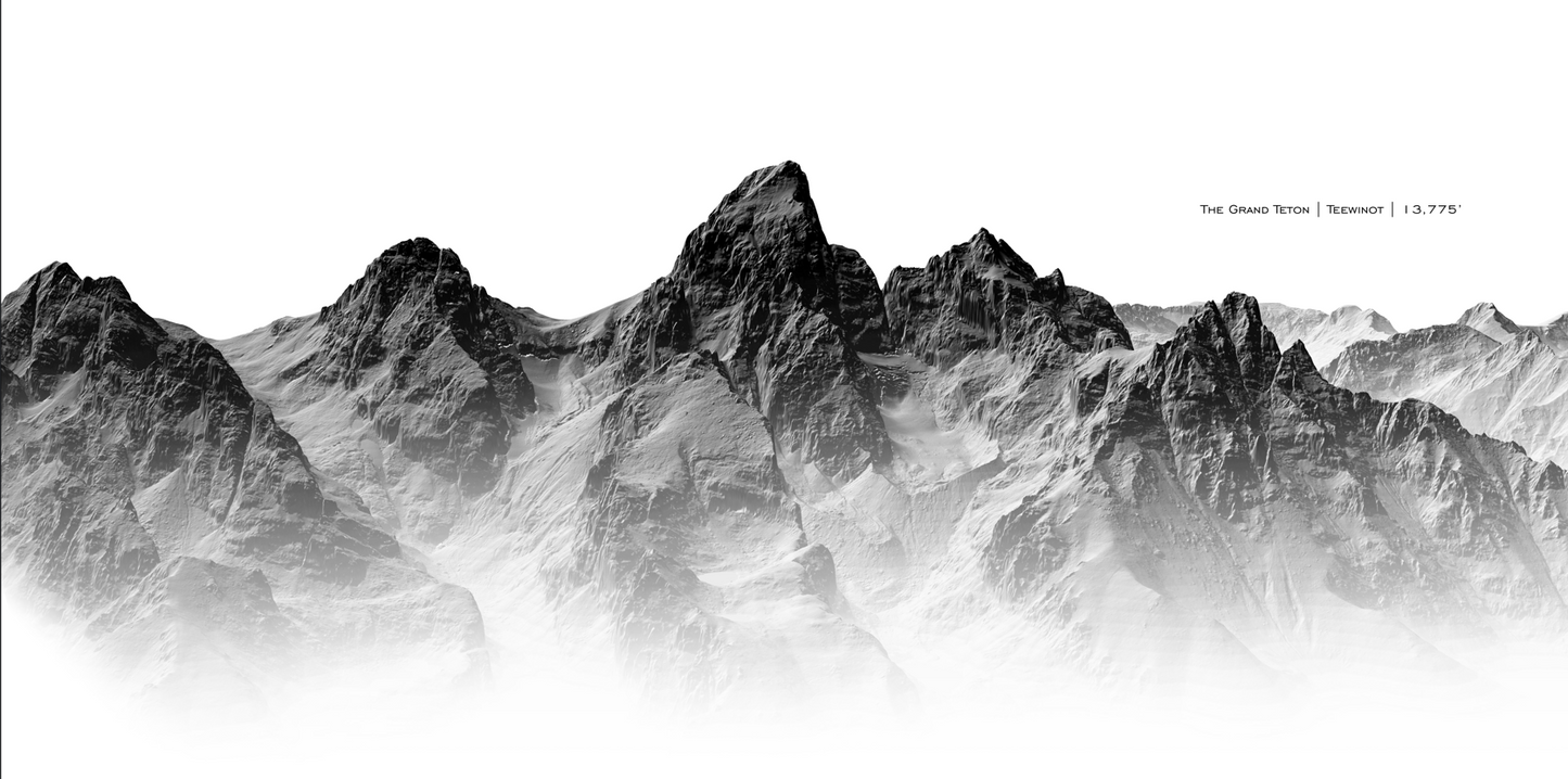 Grand Teton | Profile Map
