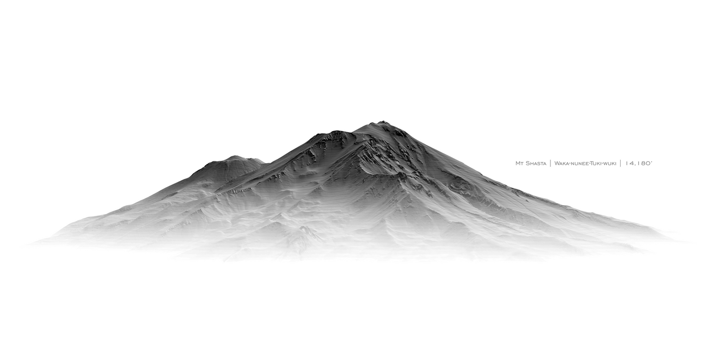 Mt Shasta | Profile Map