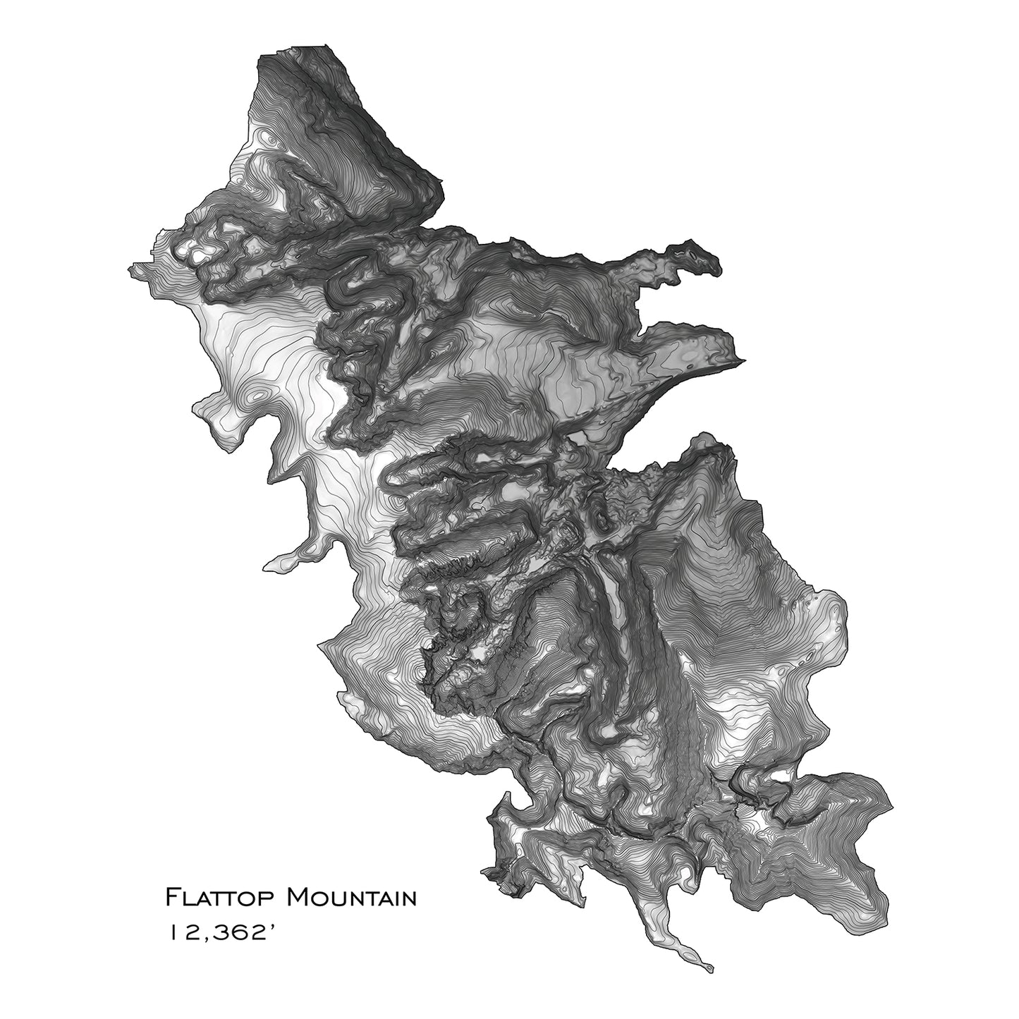Flattop Mountain - Hallett Peak
