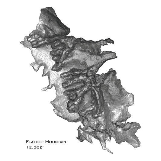 Flattop Mountain - Hallett Peak