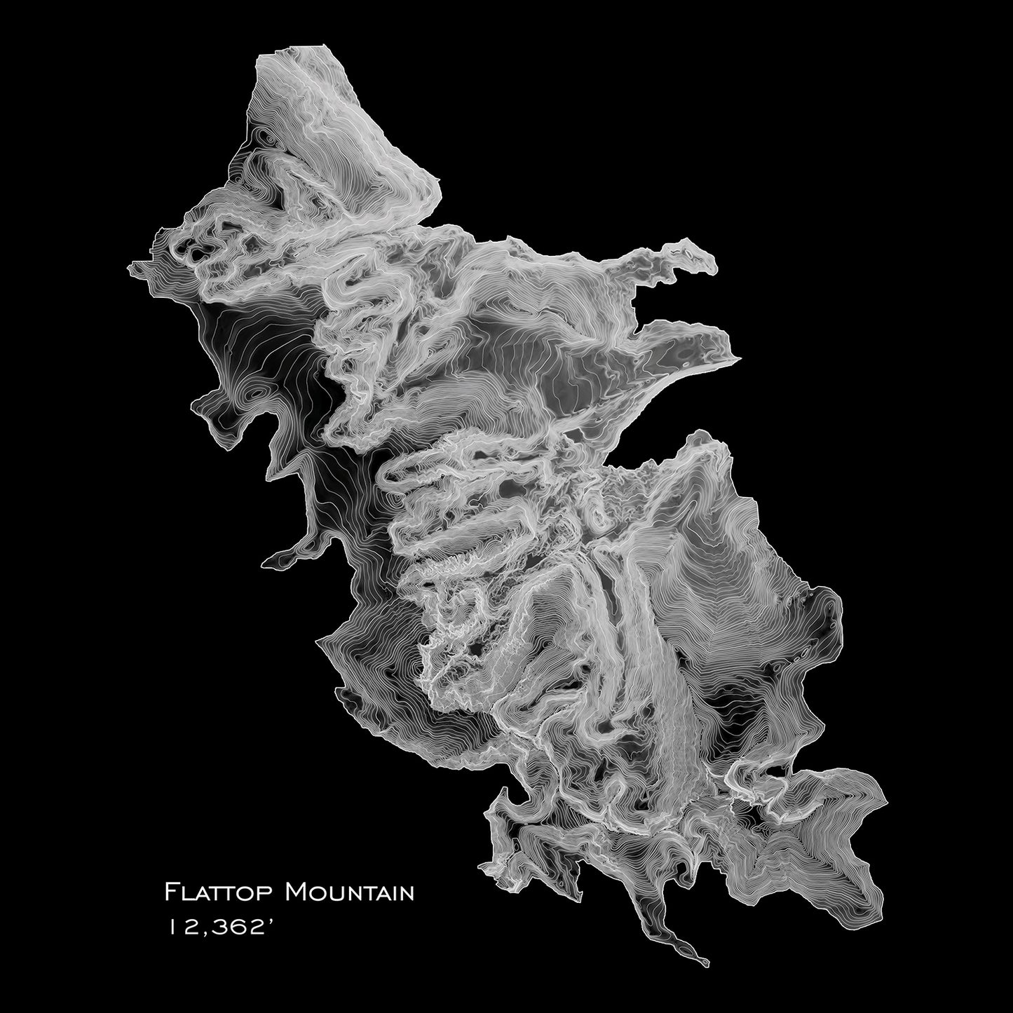 Flattop Mountain - Hallett Peak