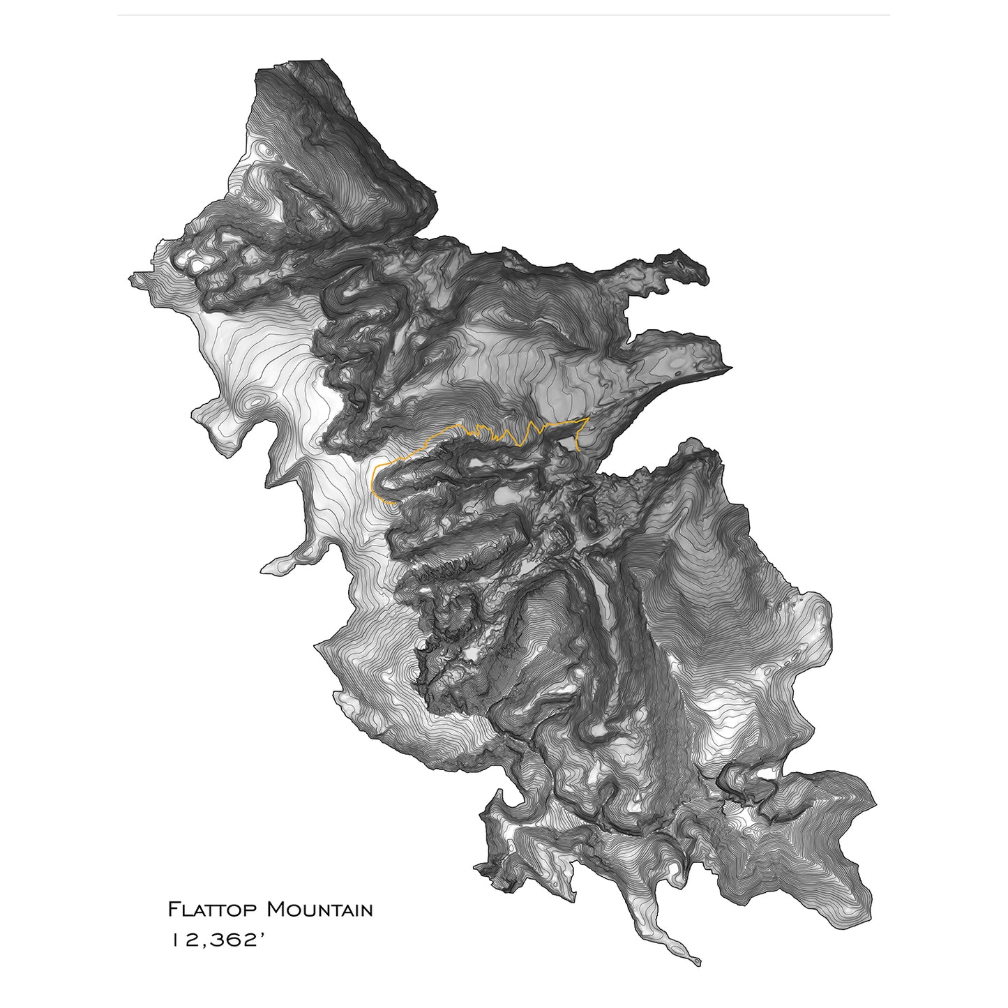 Flattop Mountain - Hallett Peak