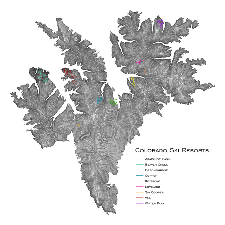 Ski Resorts of Colorado (i70)