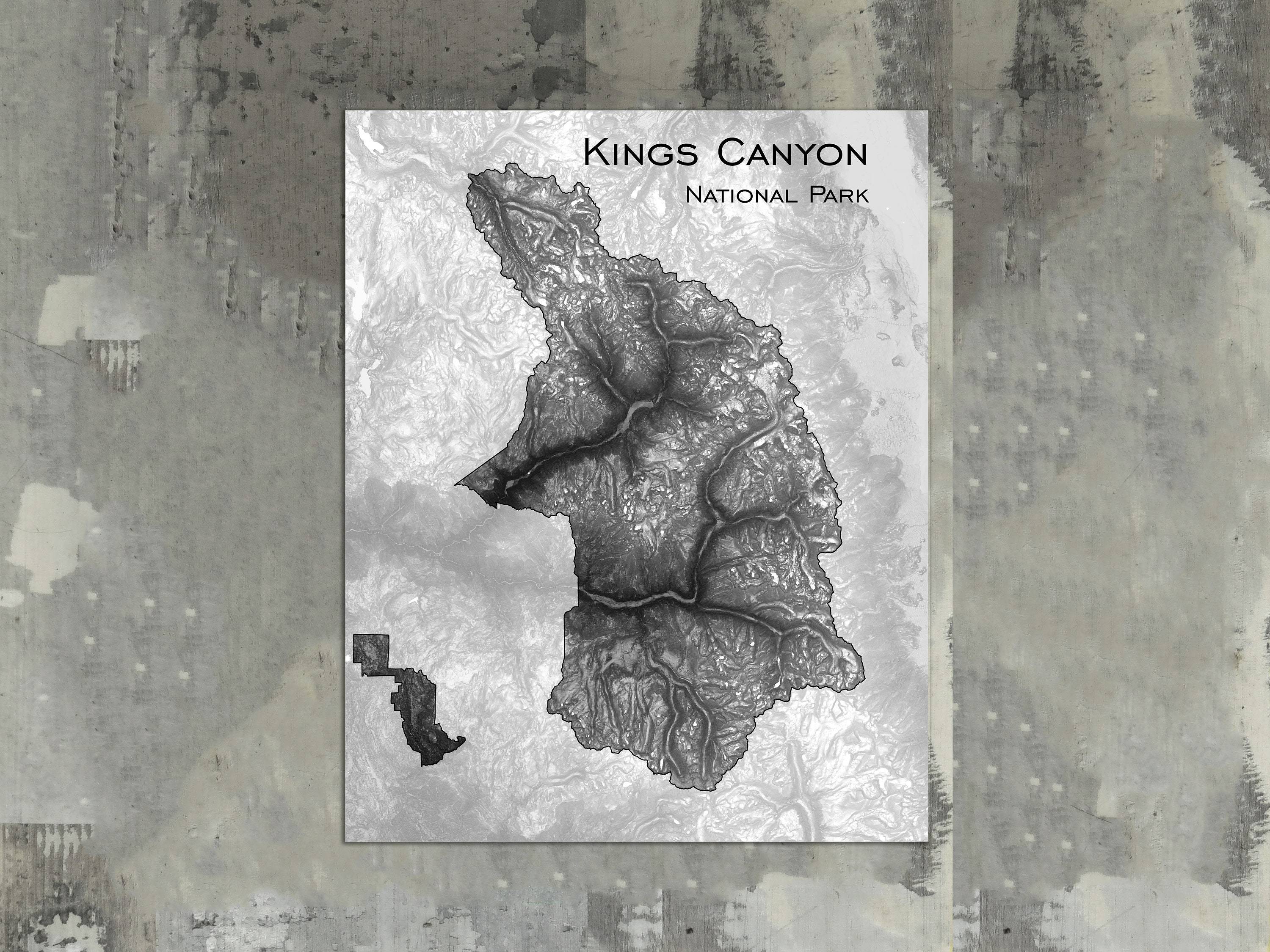 Kings Canyon Mapyouradventure