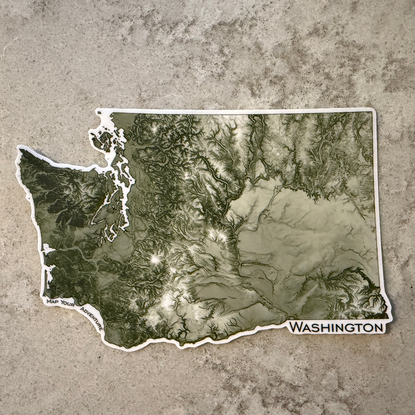 PNW Map Stickers