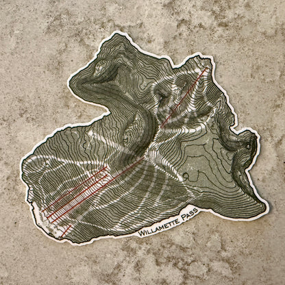 PNW Map Stickers