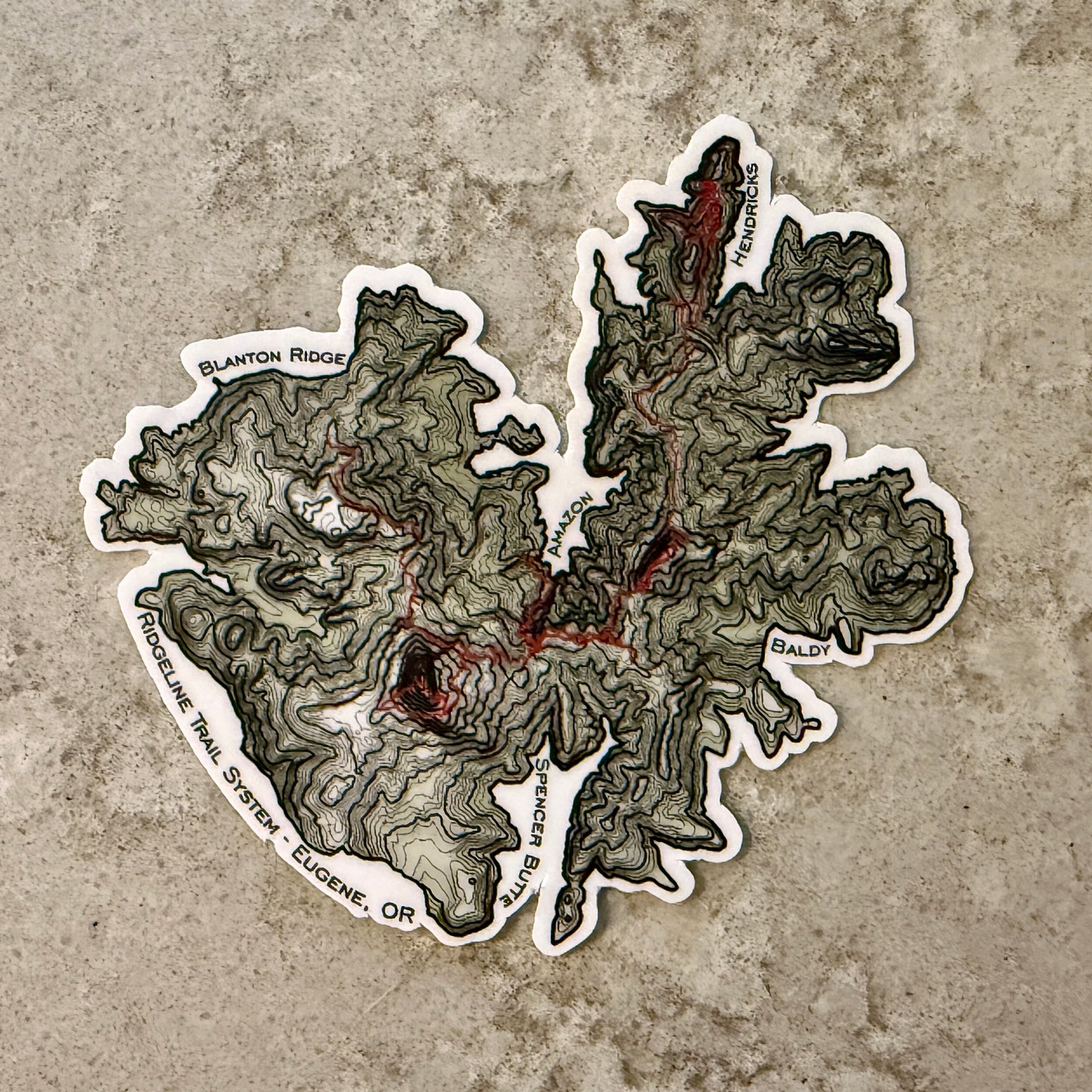 PNW Map Stickers