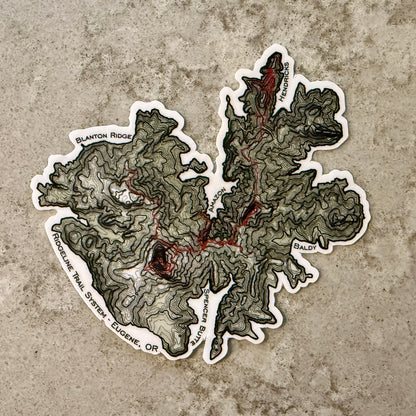 PNW Map Stickers