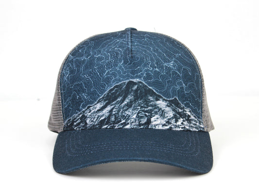 Mt Rainier | cARTography Trucker Hat