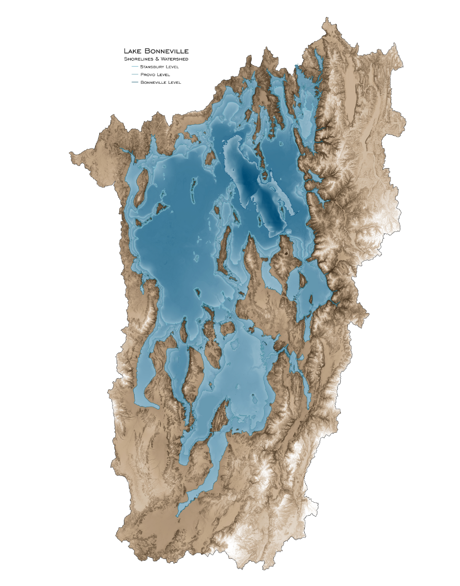 Lake Bonneville Shorelines
