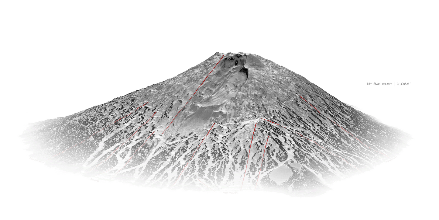 Mt Bachelor | Profile Map