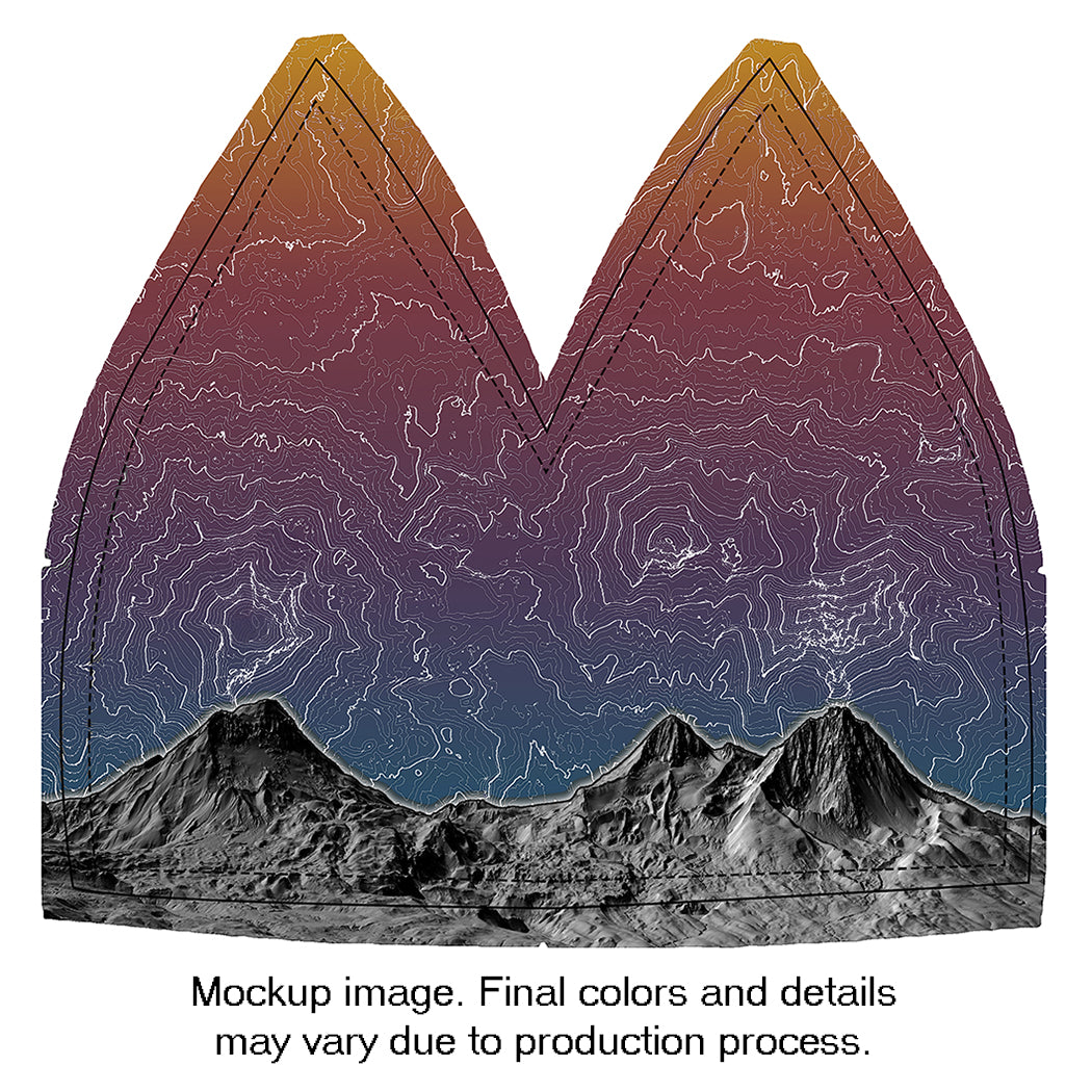 Three Sisters Twilight | cARTography Trucker Hat