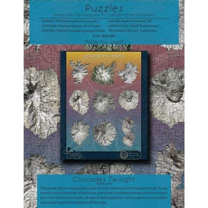 Cascades Twilight | 500-Piece Puzzle