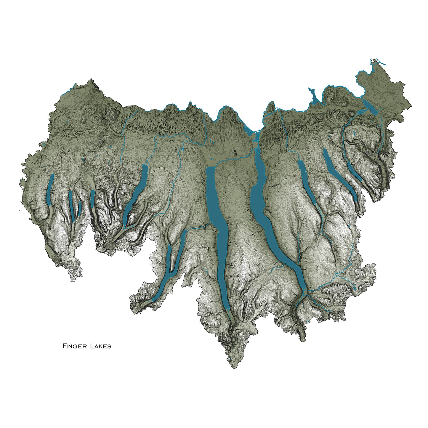 Finger Lakes Map