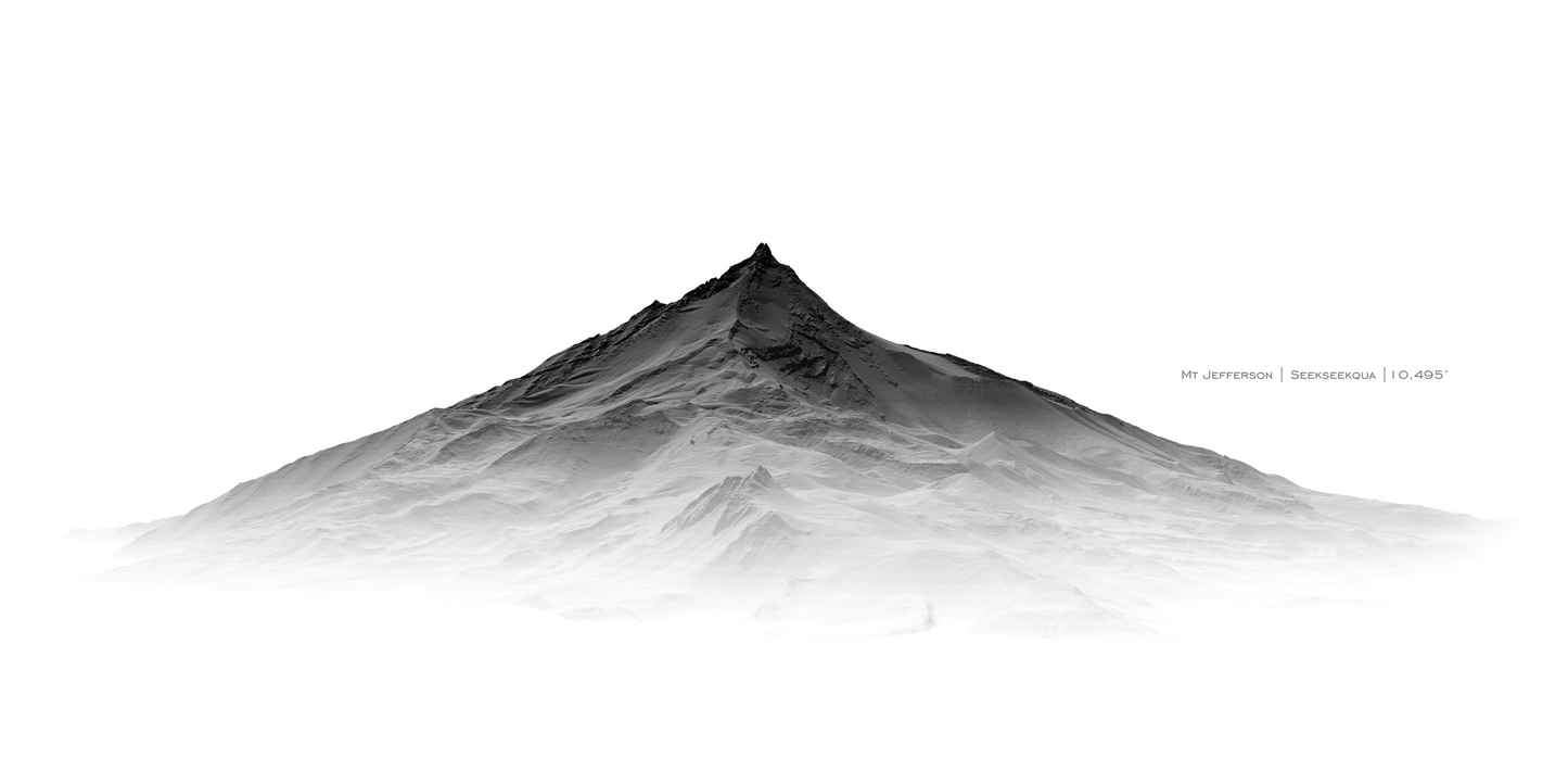 Mt Jefferson | Profile Map