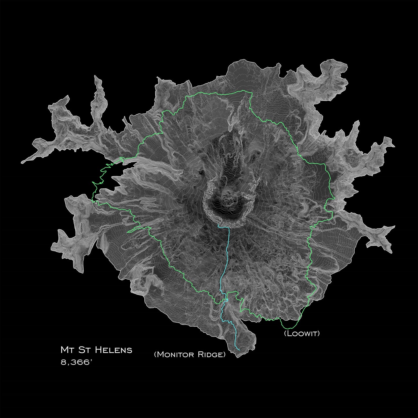Mt St Helens - Loowit