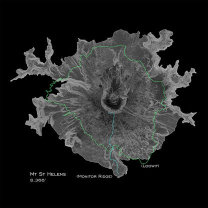 Mt St Helens - Loowit